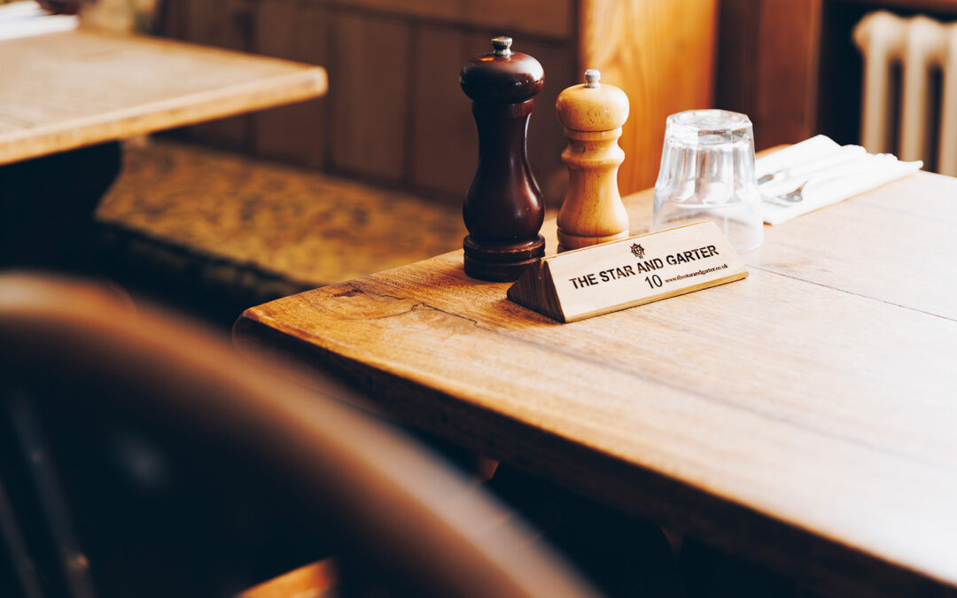 Dining at The Star & Garter